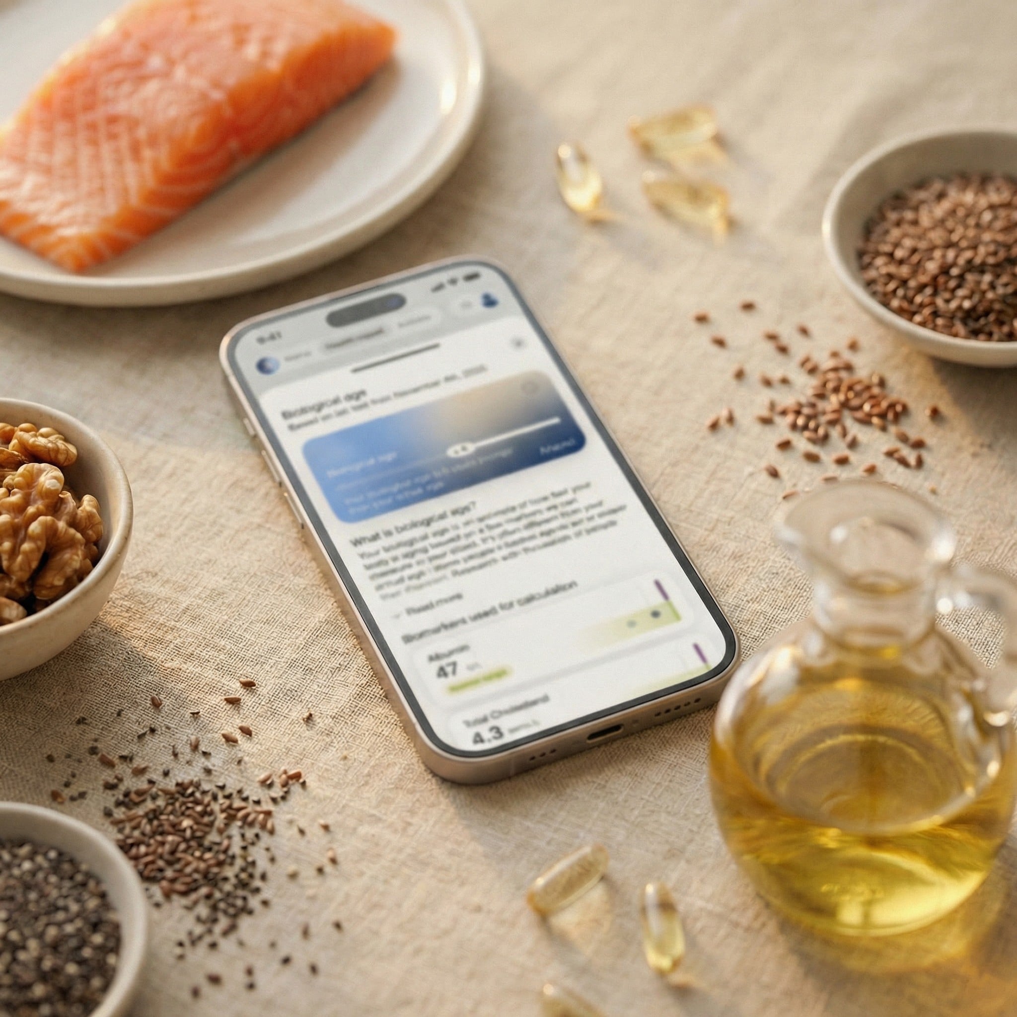 Omega-3 & 6 blood test